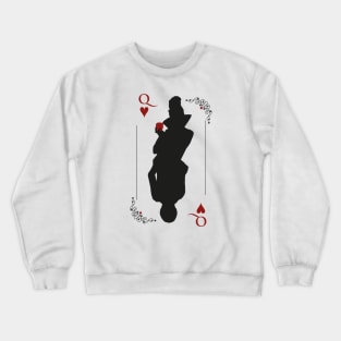 Queen of Hearts Crewneck Sweatshirt